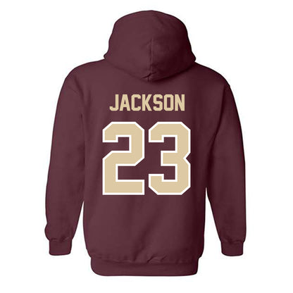 Boston College - NCAA Women's Basketball : Kennedi Jackson - Classic Shersey Hooded Sweatshirt-1