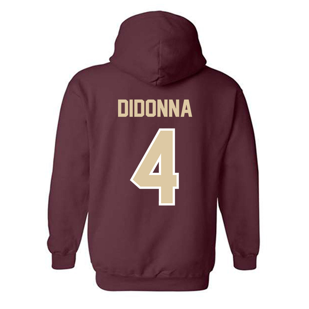 Boston College - NCAA Men's Basketball : Jack Didonna - Classic Shersey Hooded Sweatshirt-1