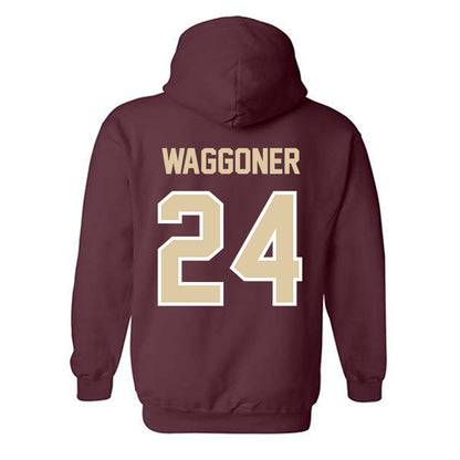 Boston College - NCAA Women's Basketball : Dontavia Waggoner - Classic Shersey Hooded Sweatshirt