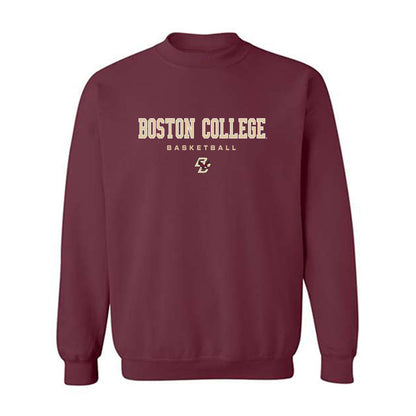 Boston College - NCAA Men's Basketball : Boden Kapke - Classic Shersey Crewneck Sweatshirt-0