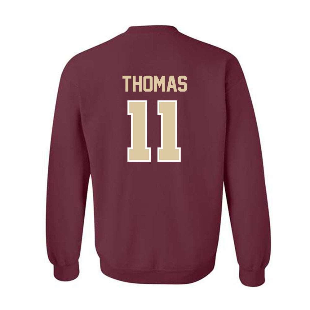 Boston College - NCAA Women's Ice Hockey : Ava Thomas - Classic Shersey Crewneck Sweatshirt-1