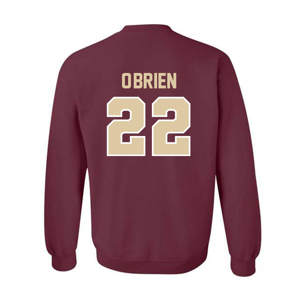 Boston College - NCAA Women's Ice Hockey : Olivia O'Brien - Classic Shersey Crewneck Sweatshirt-1