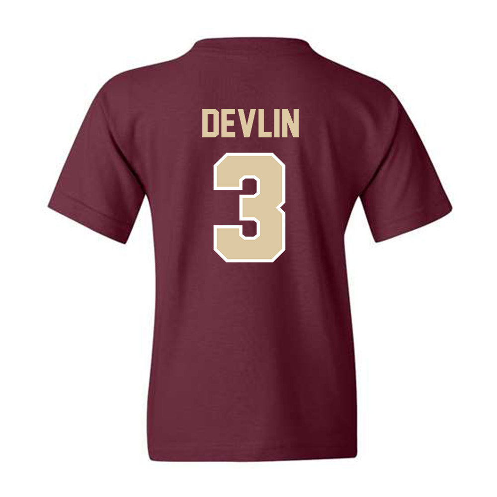 Boston College - NCAA Women's Ice Hockey : Alanna Devlin - Youth T-Shirt