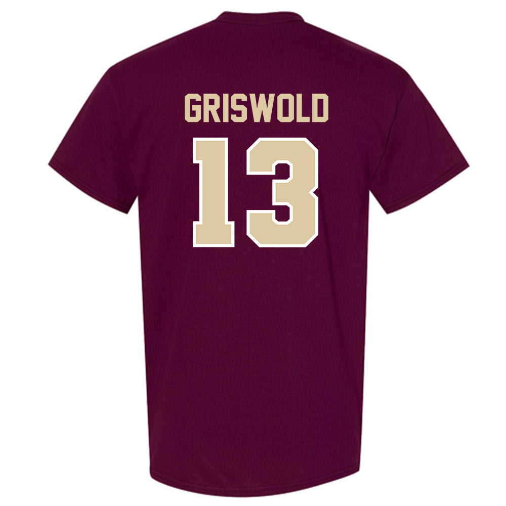 Boston College - NCAA Women's Ice Hockey : Jaime Griswold - Classic Shersey T-Shirt-1
