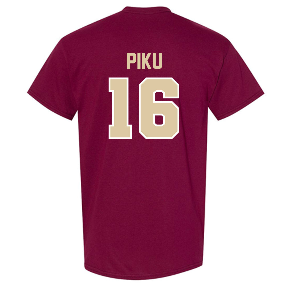 Boston College - NCAA Women's Ice Hockey : Tricia Piku - Classic Shersey T-Shirt-1