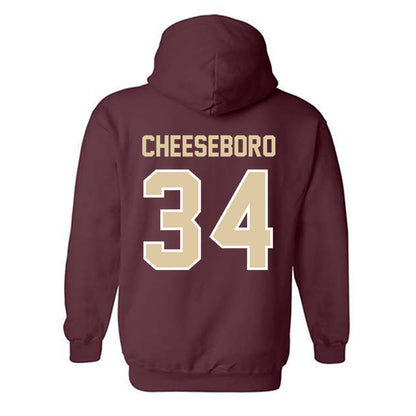 Boston College - NCAA Women's Soccer : Maya Cheeseboro - Classic Shersey Hooded Sweatshirt