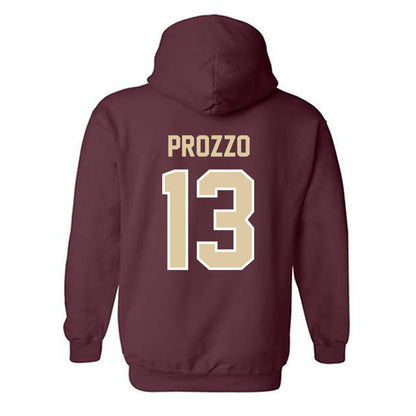 Boston College - NCAA Women's Soccer : Riley Prozzo - Classic Shersey Hooded Sweatshirt