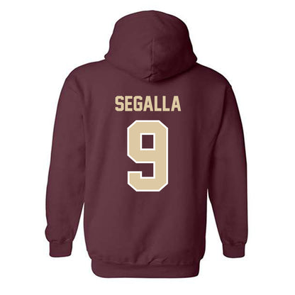 Boston College - NCAA Women's Soccer : Sydney Segalla - Classic Shersey Hooded Sweatshirt-1