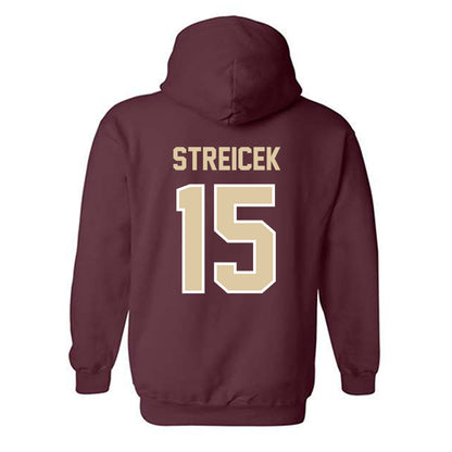 Boston College - NCAA Women's Soccer : Aislin Streicek - Hooded Sweatshirt