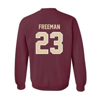 Boston College - NCAA Women's Soccer : Elsa Freeman - Classic Shersey Crewneck Sweatshirt-1