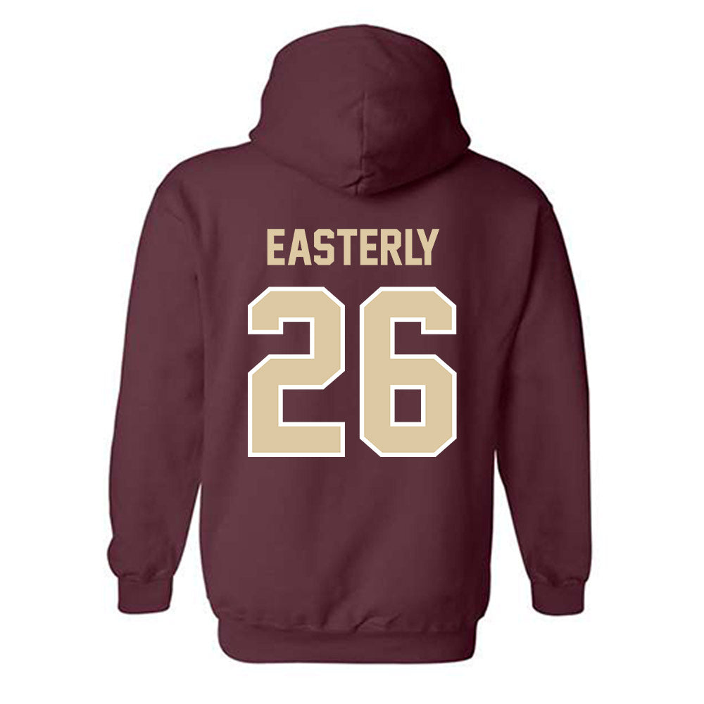 Boston College - NCAA Women's Soccer : Emmy Easterly - Classic Shersey Hooded Sweatshirt-1