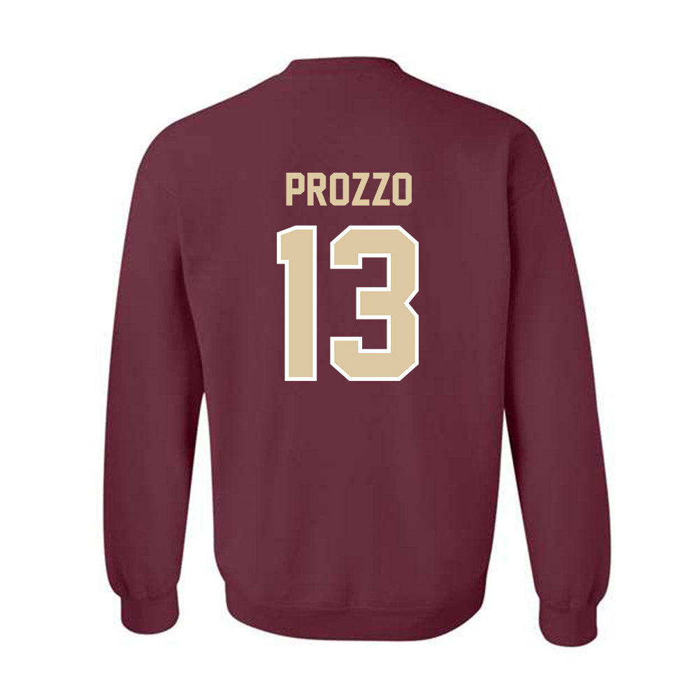 Boston College - NCAA Women's Soccer : Riley Prozzo - Classic Shersey Crewneck Sweatshirt