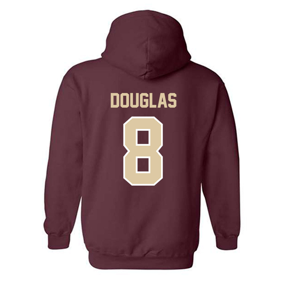 Boston College - NCAA Women's Soccer : Bella Douglas - Classic Shersey Hooded Sweatshirt-1