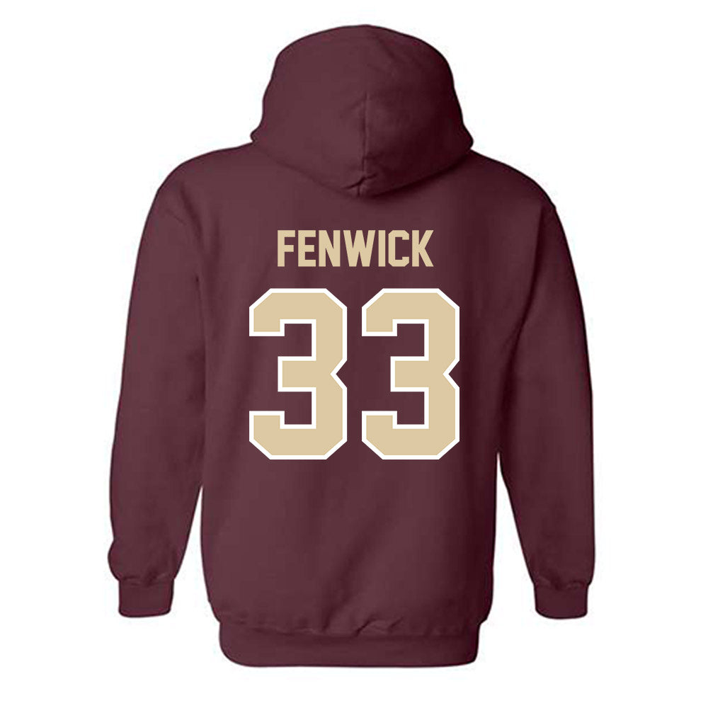 Boston College - NCAA Women's Soccer : Faith Fenwick - Classic Shersey Hooded Sweatshirt-1
