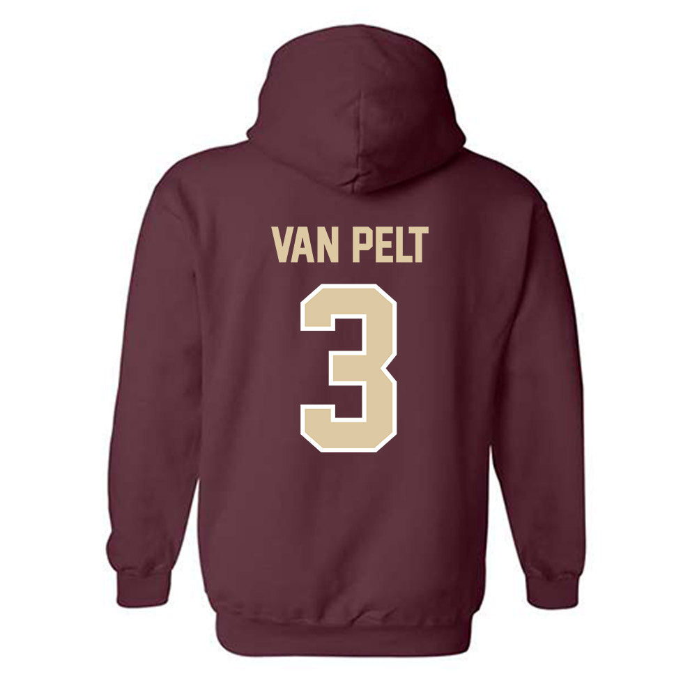 Boston College - NCAA Women's Soccer : Delaney Van Pelt - Classic Shersey Hooded Sweatshirt-1
