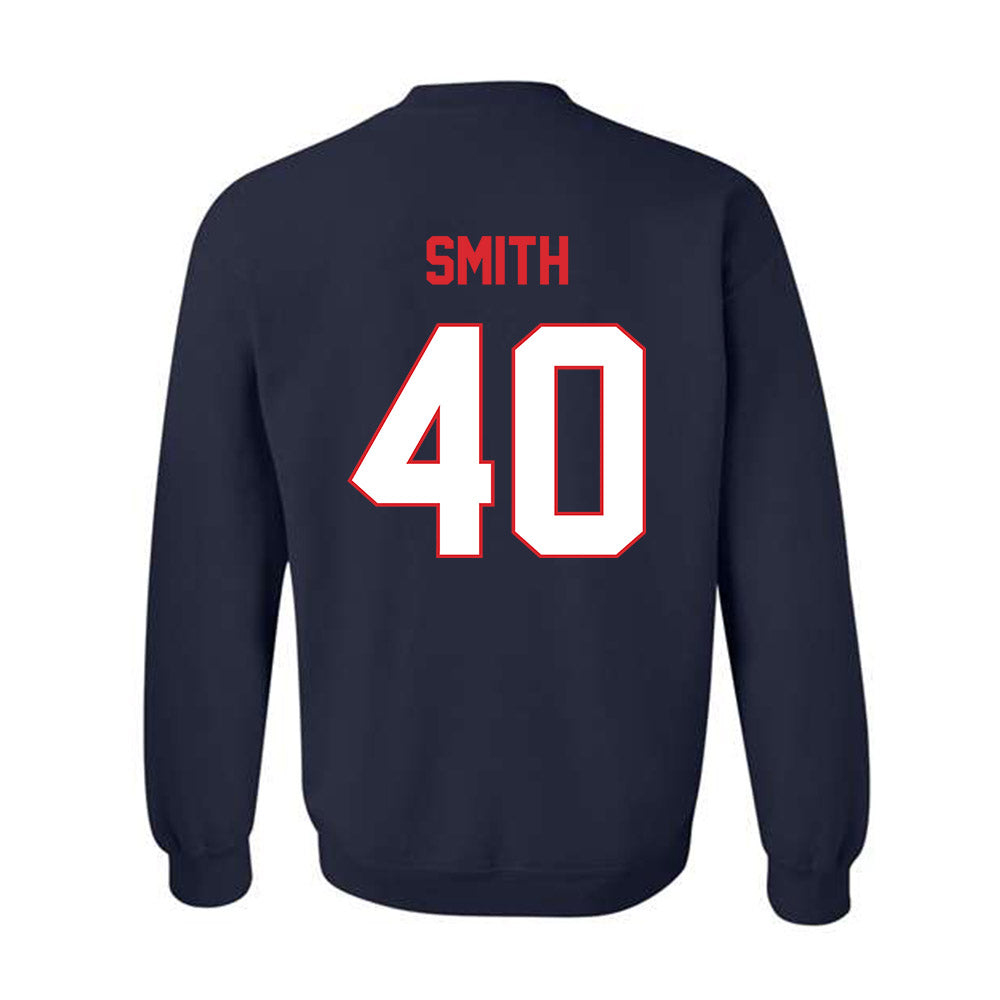 UConn - NCAA Baseball : Drew Smith - Classic Shersey Crewneck Sweatshirt