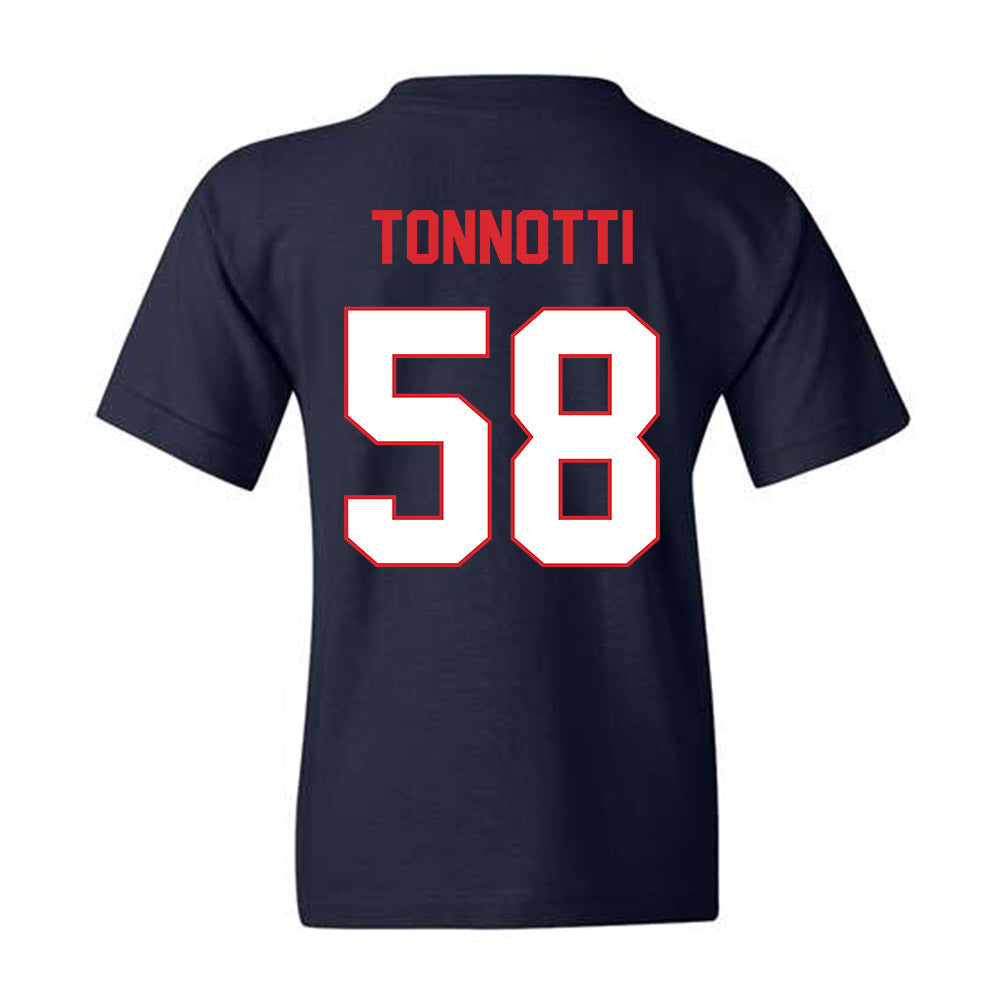 UConn - NCAA Baseball : Joey Tonnotti - Classic Shersey Youth T-Shirt