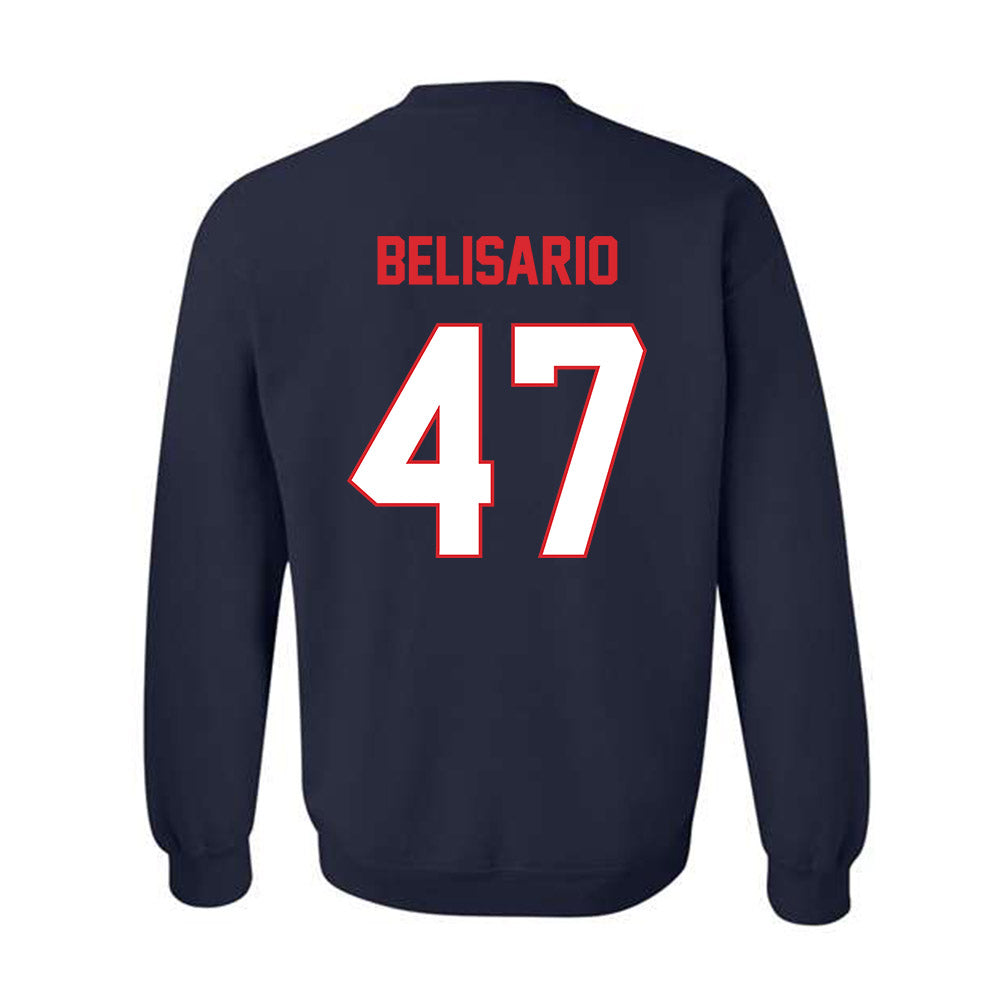 UConn - NCAA Baseball : Anthony Belisario - Classic Shersey Crewneck Sweatshirt-1