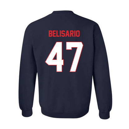UConn - NCAA Baseball : Anthony Belisario - Classic Shersey Crewneck Sweatshirt-1