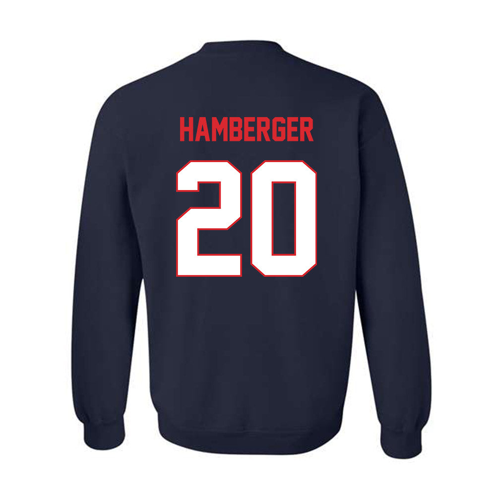 UConn - NCAA Baseball : Evan Hamberger - Classic Shersey Crewneck Sweatshirt