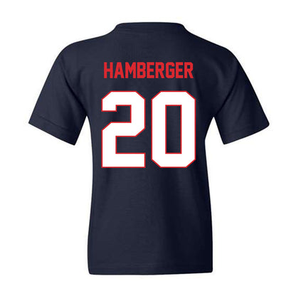 UConn - NCAA Baseball : Evan Hamberger - Classic Shersey Youth T-Shirt