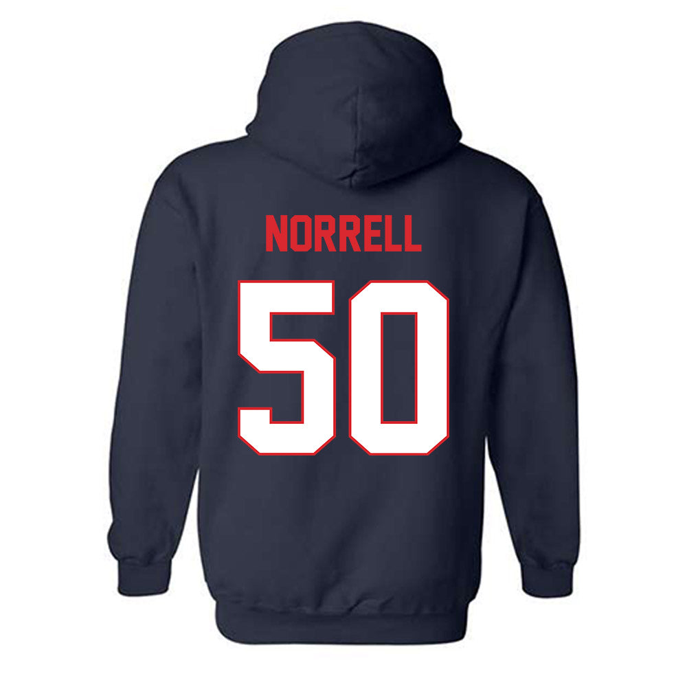 UConn - NCAA Baseball : Owen Norrell - Classic Shersey Hooded Sweatshirt