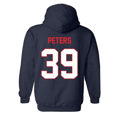 UConn - NCAA Baseball : Kyle Peters - Classic Shersey Hooded Sweatshirt