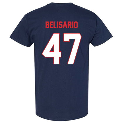 UConn - NCAA Baseball : Anthony Belisario - Classic Shersey T-Shirt-1