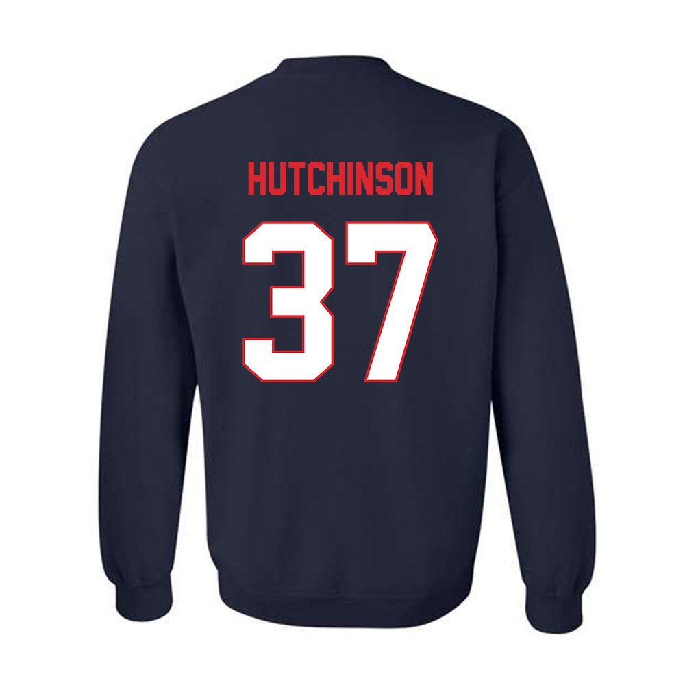 UConn - NCAA Baseball : Sam Hutchinson - Classic Shersey Crewneck Sweatshirt