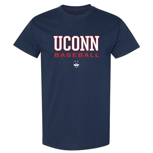 UConn - NCAA Baseball : Justin Lessing - Classic Shersey T-Shirt-0