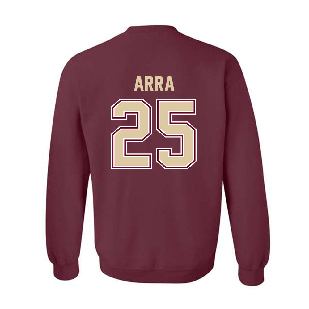 Boston College - NCAA Women's Field Hockey : Victoria Arra - Crewneck Sweatshirt Classic Shersey