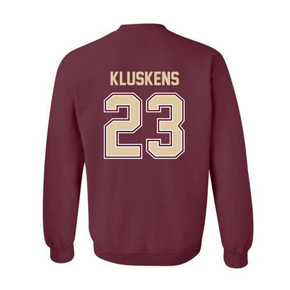 Boston College - NCAA Women's Field Hockey : Eva Kluskens - Crewneck Sweatshirt Classic Shersey