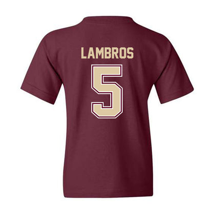 Boston College - NCAA Women's Volleyball : Sophia Lambros - Classic Shersey Youth T-Shirt