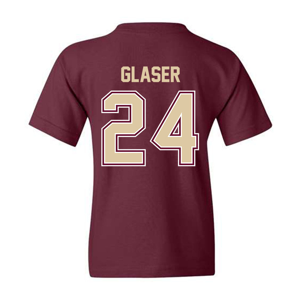 Boston College - NCAA Women's Ice Hockey : Lauren Glaser - Youth T-Shirt