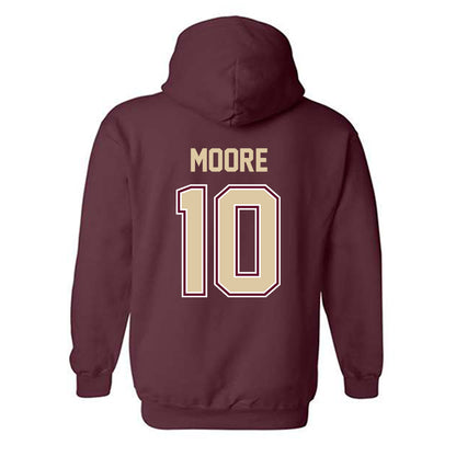 Boston College - NCAA Women's Volleyball : Aubrey Moore - Hooded Sweatshirt Classic Shersey