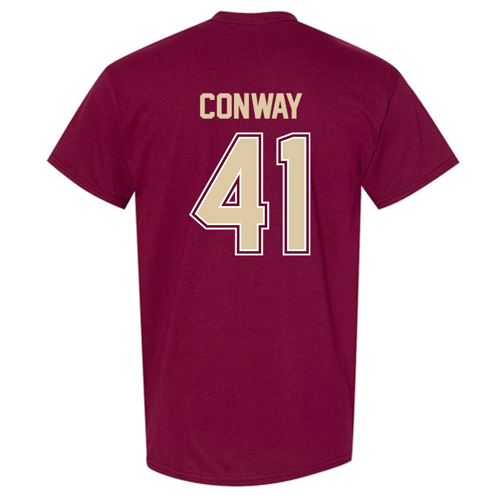 Boston College - NCAA Football : Liam Conway - T-Shirt