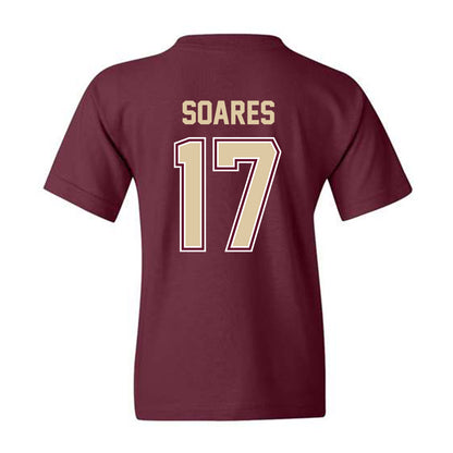 Boston College - NCAA Baseball : Gavin Soares - Youth T-Shirt