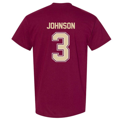 Boston College - NCAA Football : Khari Johnson - T-Shirt