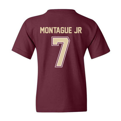 Boston College - NCAA Football : Johnathan Montague Jr - Youth T-Shirt