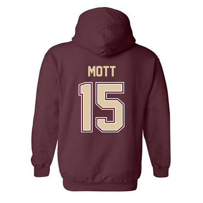 Boston College - NCAA Women's Volleyball : Lucy Mott - Hooded Sweatshirt Classic Shersey