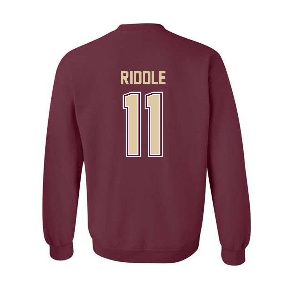 Boston College - NCAA Women's Volleyball : Morgan Riddle - Classic Shersey Crewneck Sweatshirt-1
