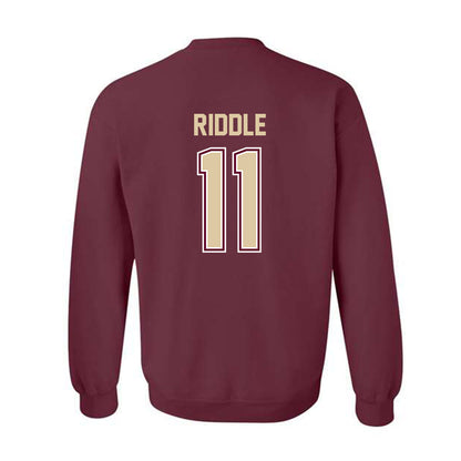 Boston College - NCAA Women's Volleyball : Morgan Riddle - Classic Shersey Crewneck Sweatshirt-1