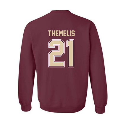 Boston College - NCAA Women's Lacrosse : Maria Themelis - Crewneck Sweatshirt