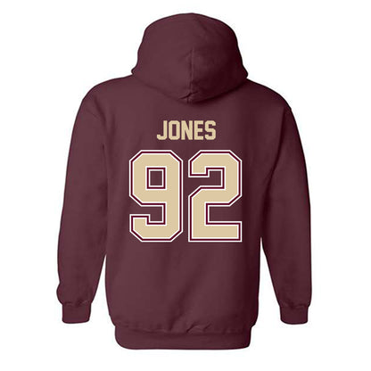 Boston College - NCAA Football : Caleb Jones - Hooded Sweatshirt Classic Shersey