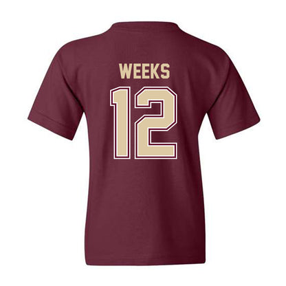 Boston College - NCAA Women's Lacrosse : Cassidy Weeks - Youth T-Shirt Classic Shersey