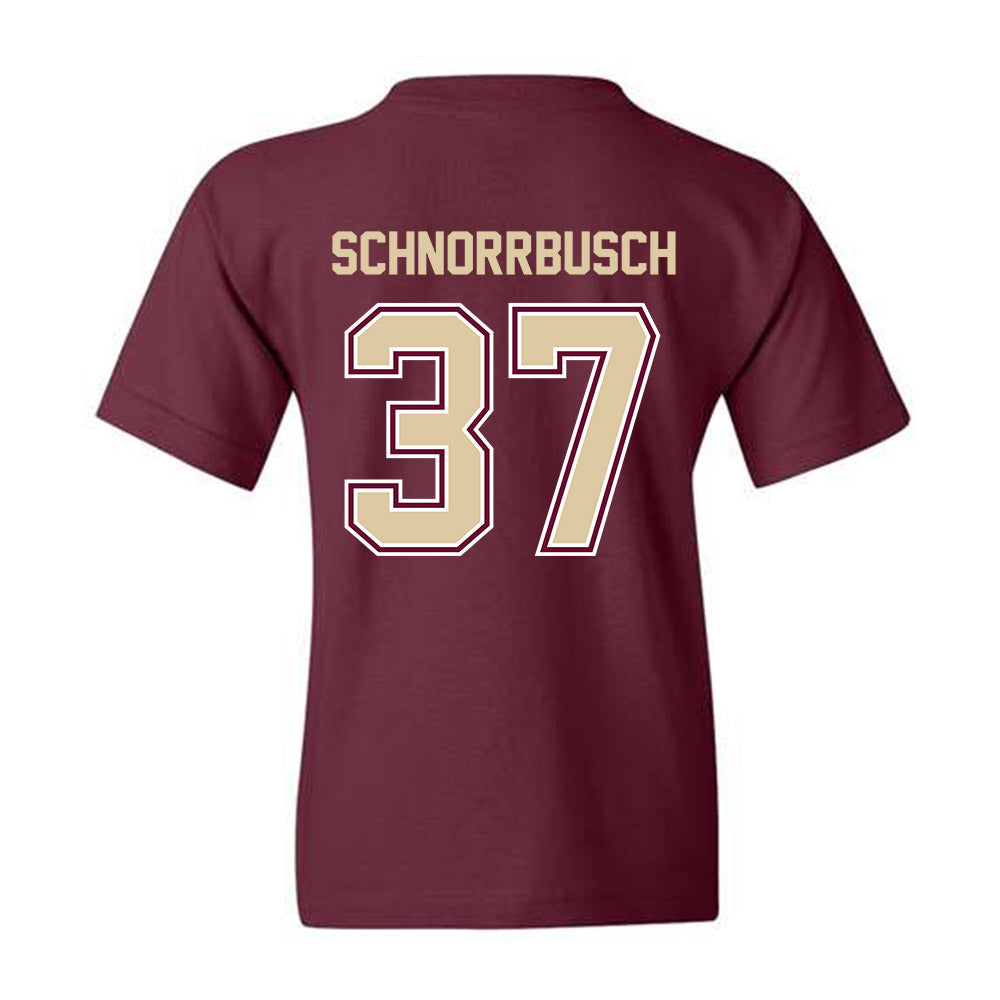 Boston College - NCAA Football : Zach Schnorrbusch - Youth T-Shirt