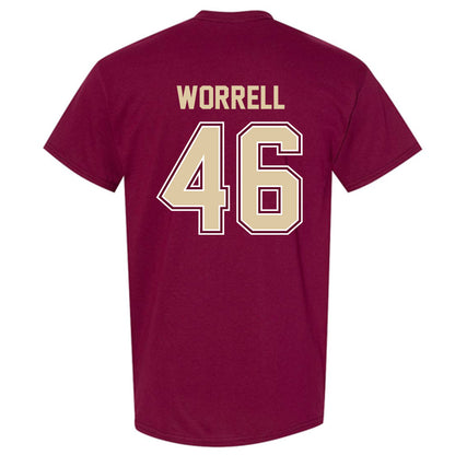 Boston College - NCAA Football : Bryant Worrell - T-Shirt