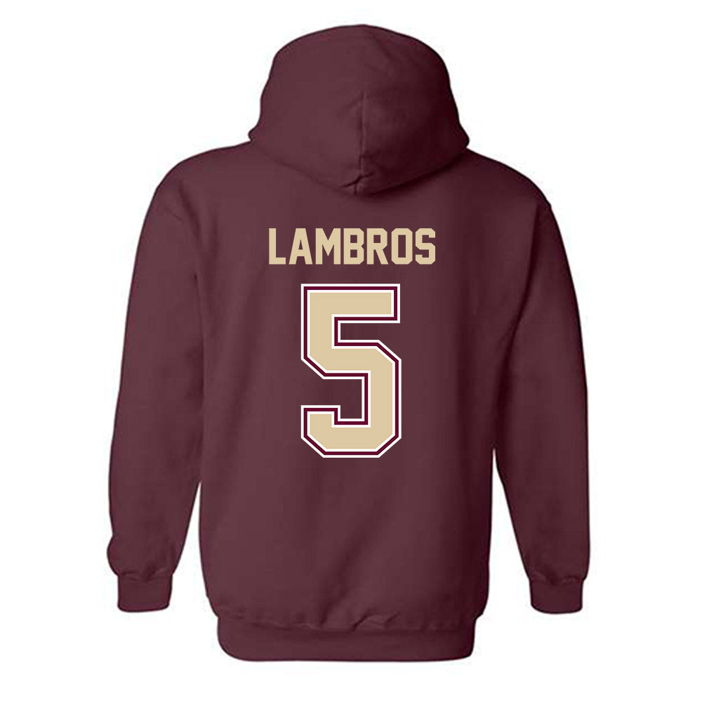 Boston College - NCAA Women's Volleyball : Sophia Lambros - Classic Shersey Hooded Sweatshirt