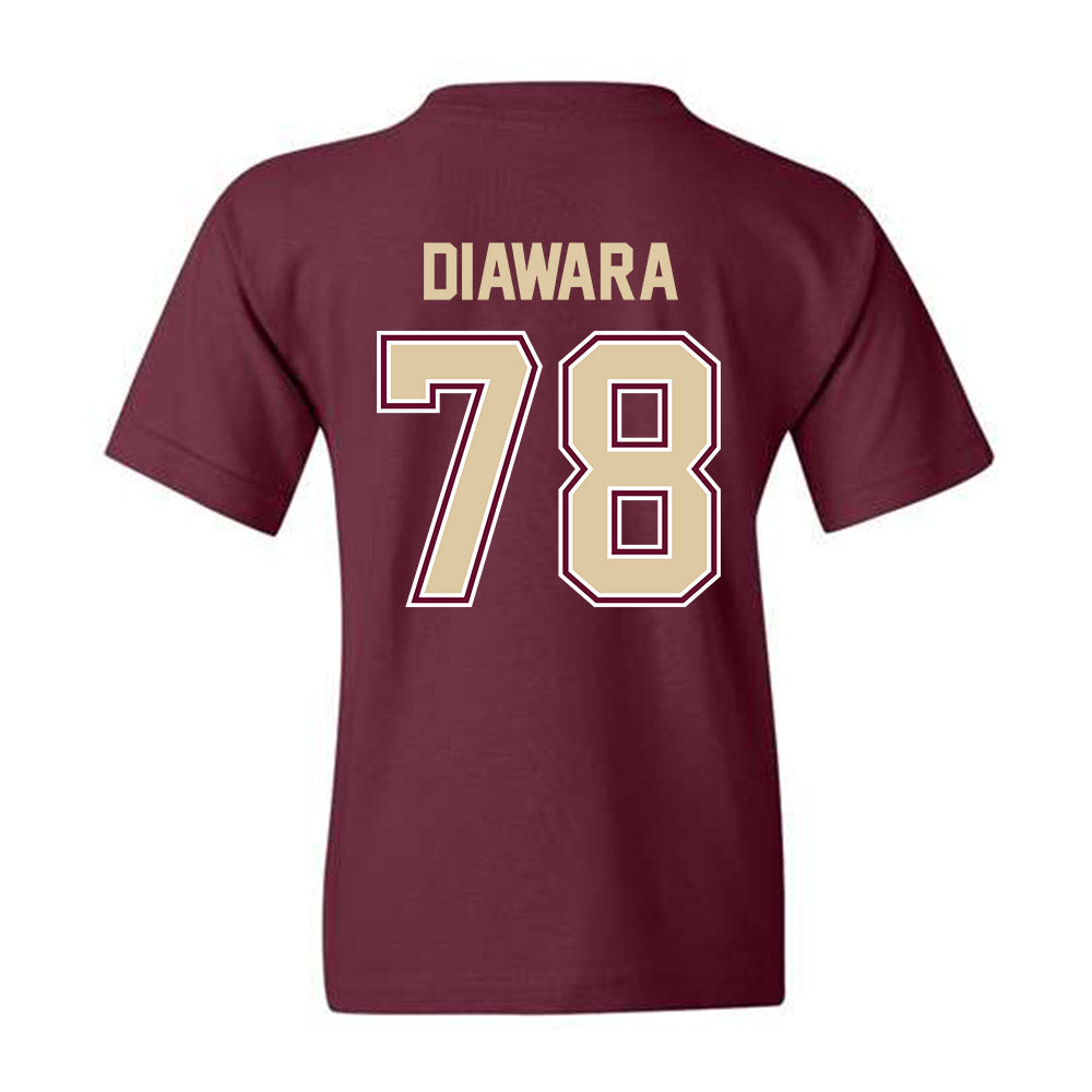 Boston College - NCAA Football : Souleye Diawara - Youth T-Shirt