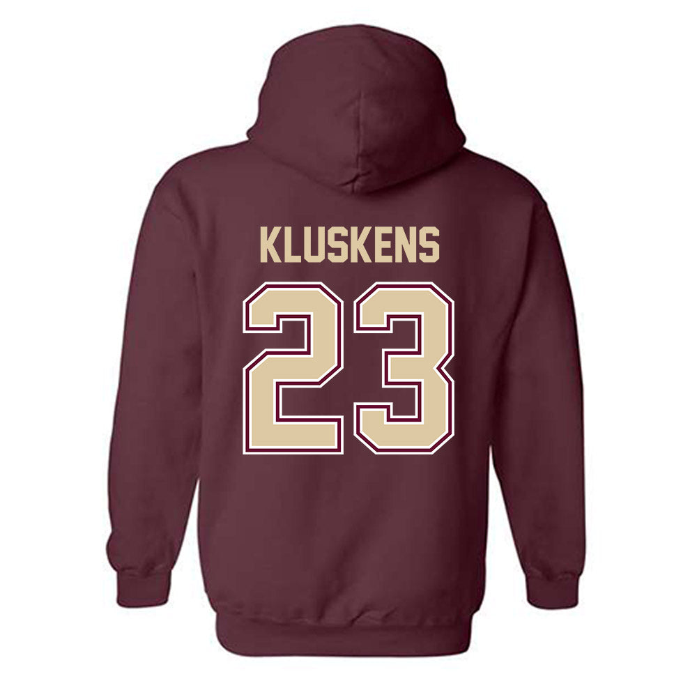 Boston College - NCAA Women's Field Hockey : Eva Kluskens - Hooded Sweatshirt Classic Shersey